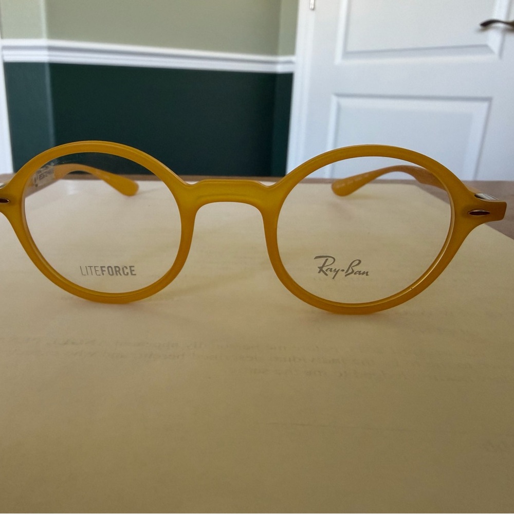 Ray-Ban Kids Yellow Glasses
